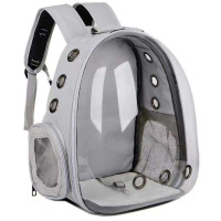 Spacecraft transparent window cat and dog travel bag