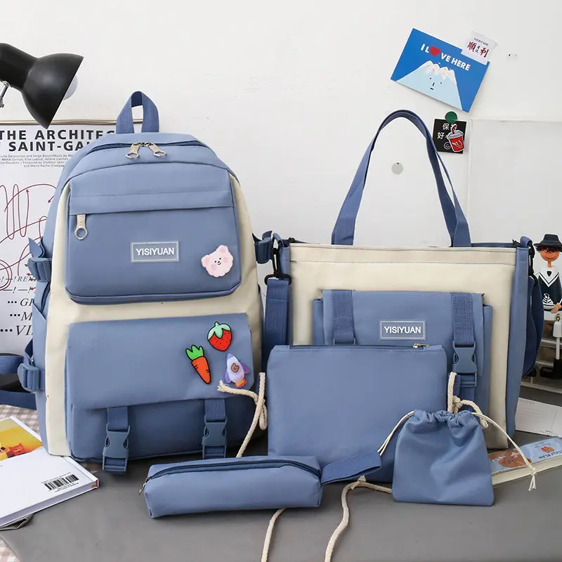 Customization of portable backpack set and daigou