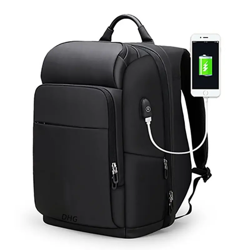 Waterproof and anti-theft business ultra-thin 17 laptop backpack