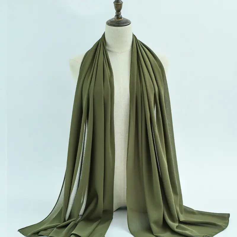 New design color modal fabric hijab scarf