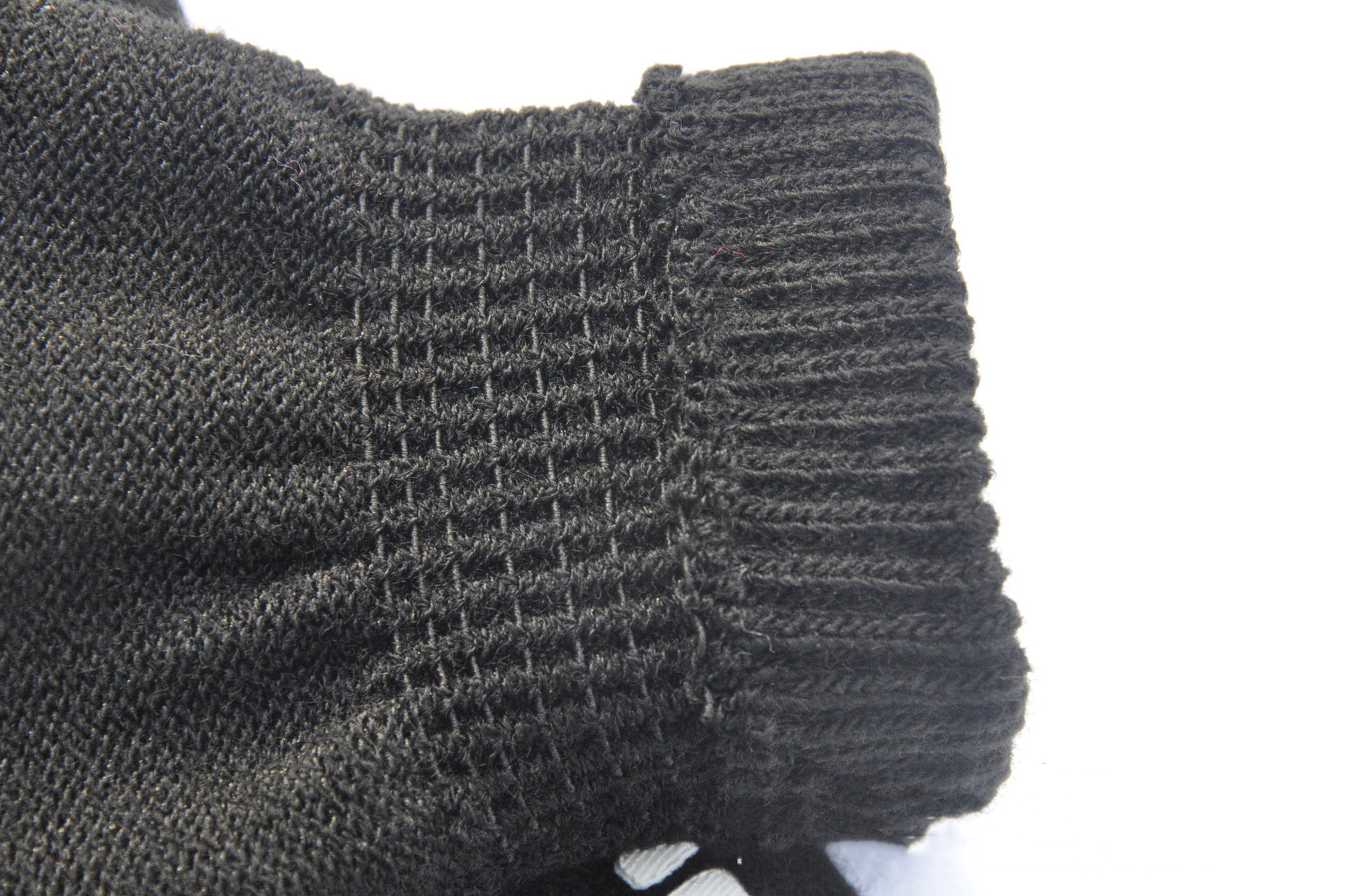 Wholesale Winter Warm Knitted Gloves Men Halloween Luminous Skeleton Ghost Claw Printed Gloves Custom Logo